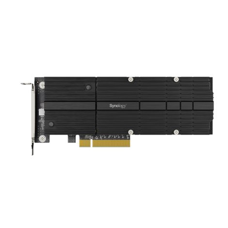 Synology | M2D20 | Dual-slot M.2 NCMe PCIe SSD adapter card for cashe acceleration GT/s | PCIe 3.0 x8
